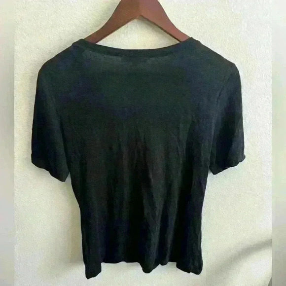 Tory Burch Marcelle Embellished T-shirt - Picture 4 of 7